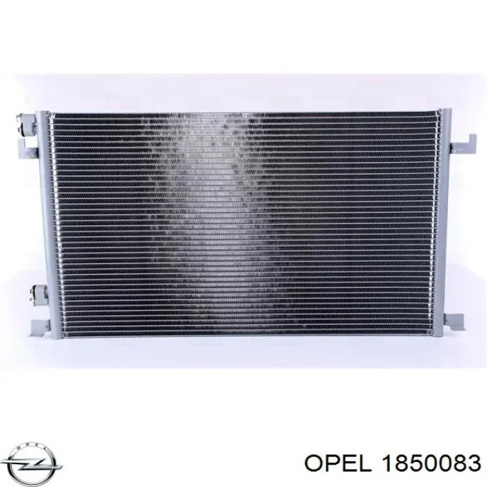 1850083 Opel condensador aire acondicionado