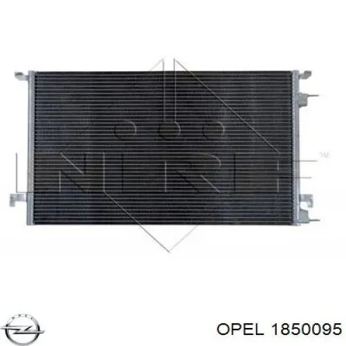 1850095 Opel condensador aire acondicionado