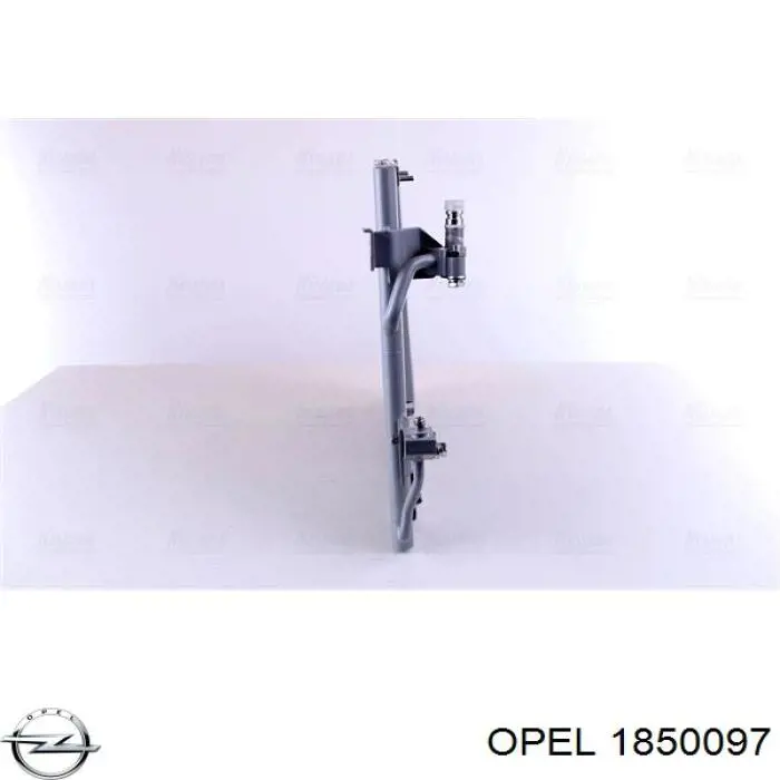 1850097 Opel condensador aire acondicionado