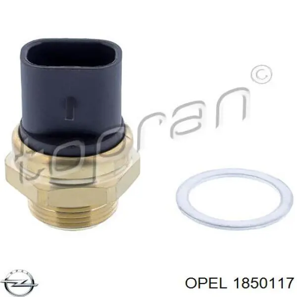 1850117 Opel condensador aire acondicionado