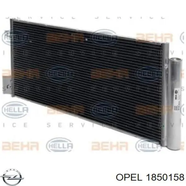 1850158 Opel condensador aire acondicionado