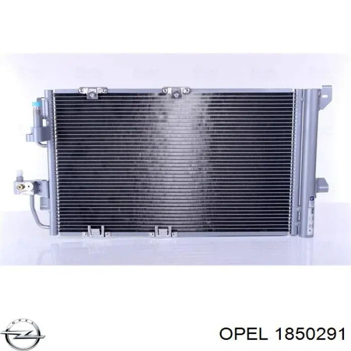 1850291 Opel condensador aire acondicionado