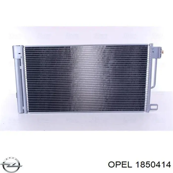 1850414 Opel condensador aire acondicionado