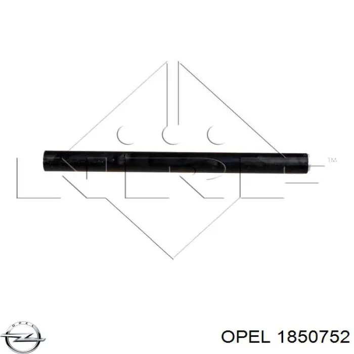 1850752 Opel condensador aire acondicionado