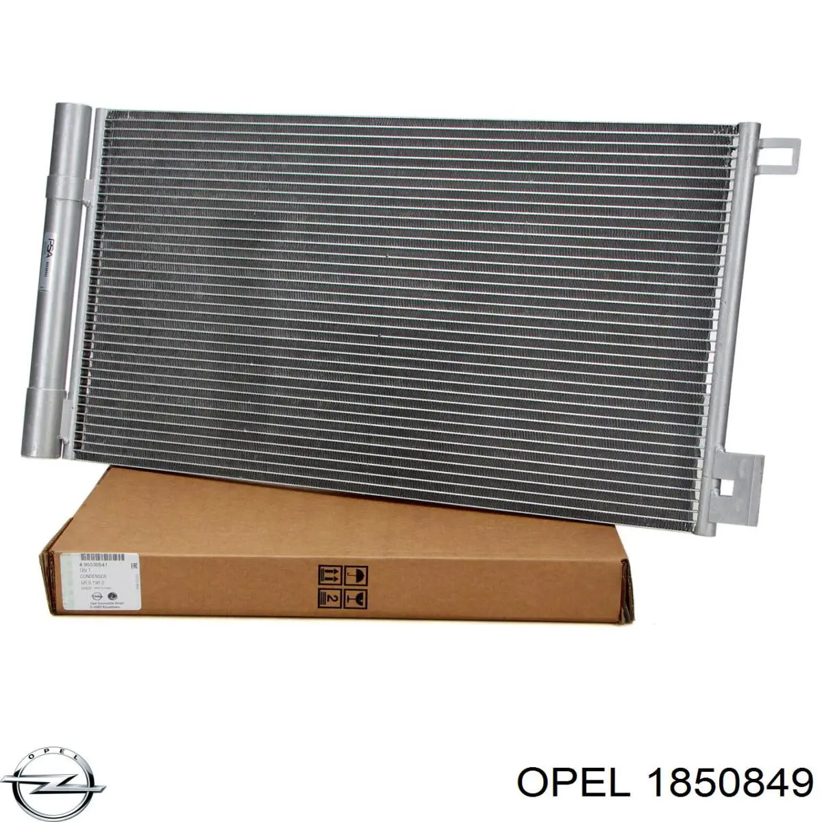 1850849 Opel condensador aire acondicionado