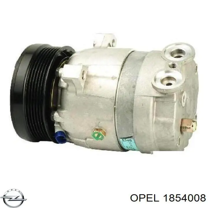 1854008 Opel compresor de aire acondicionado