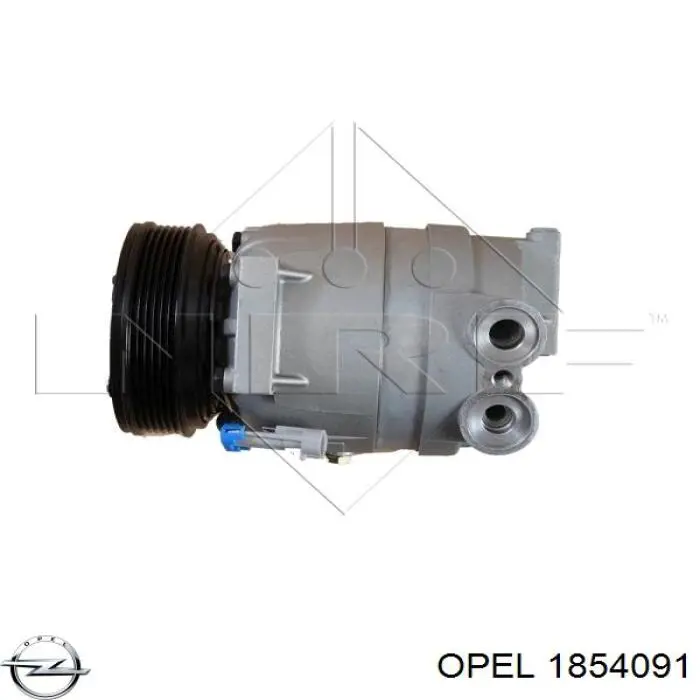 1854091 Opel compresor de aire acondicionado