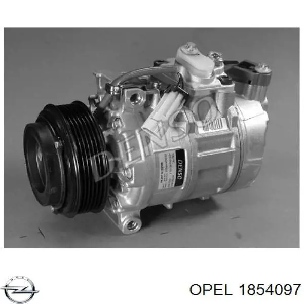 1854097 Opel compresor de aire acondicionado
