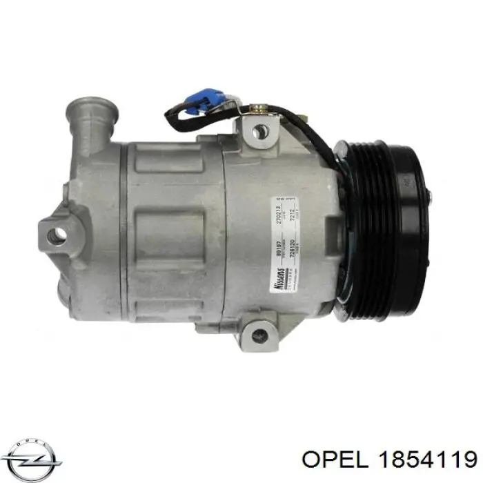1854119 Opel compresor de aire acondicionado