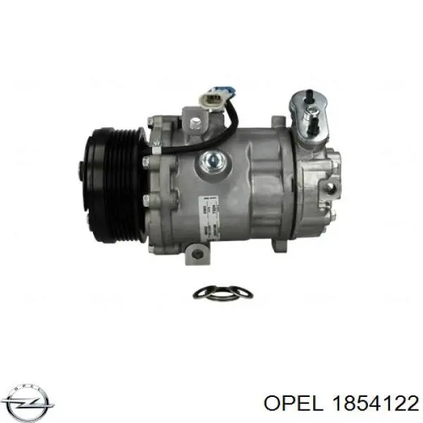 1854122 Opel compresor de aire acondicionado