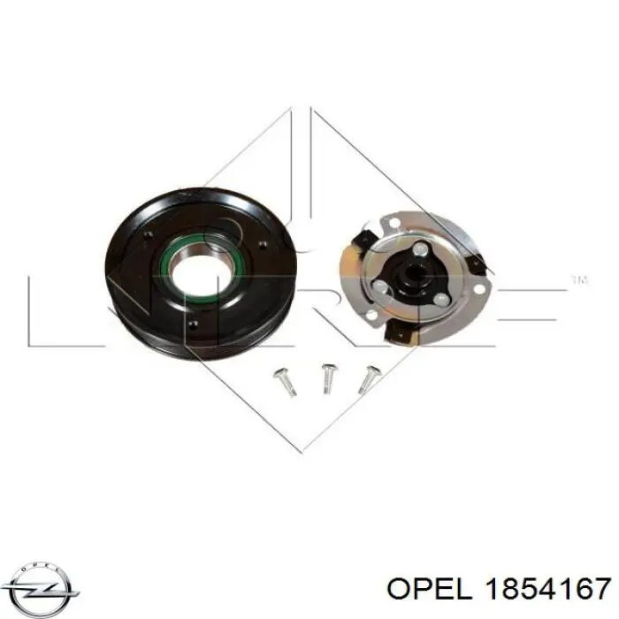 1854167 Opel compresor de aire acondicionado