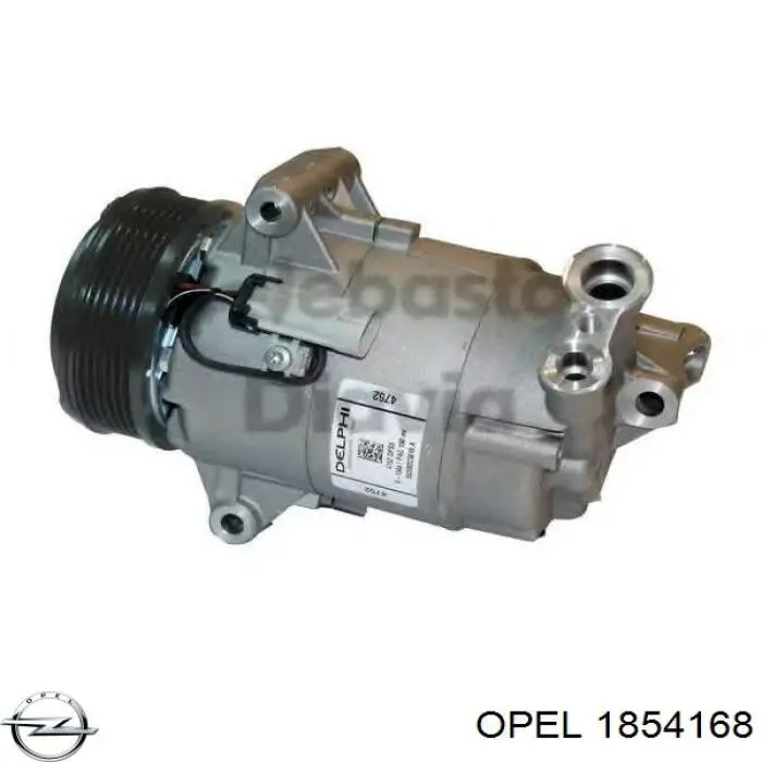 1854168 Opel compresor de aire acondicionado