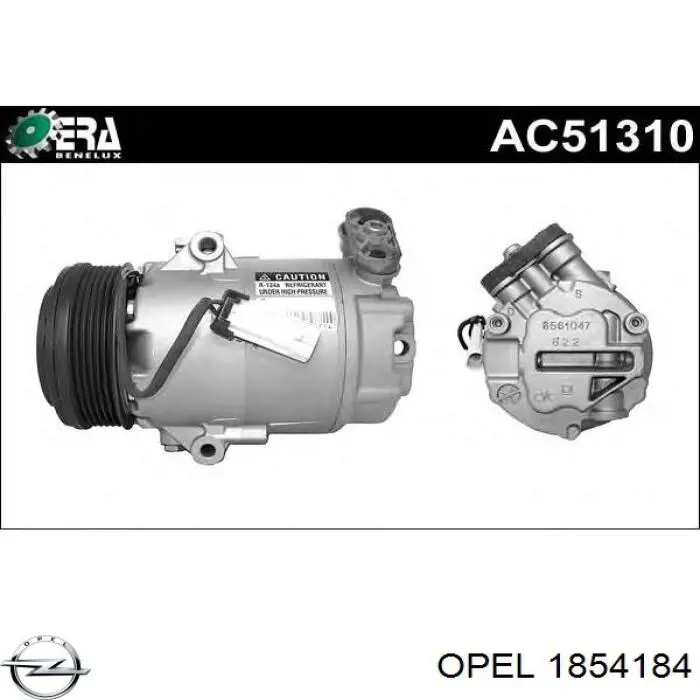 Comprar 1854184 Opel Compresor de aire acondicionado coche