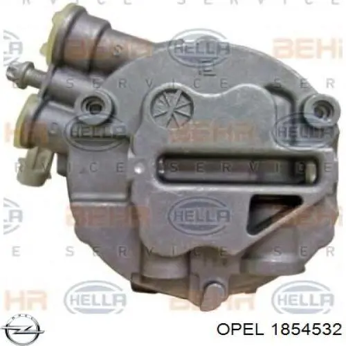 1854532 Opel compresor de aire acondicionado