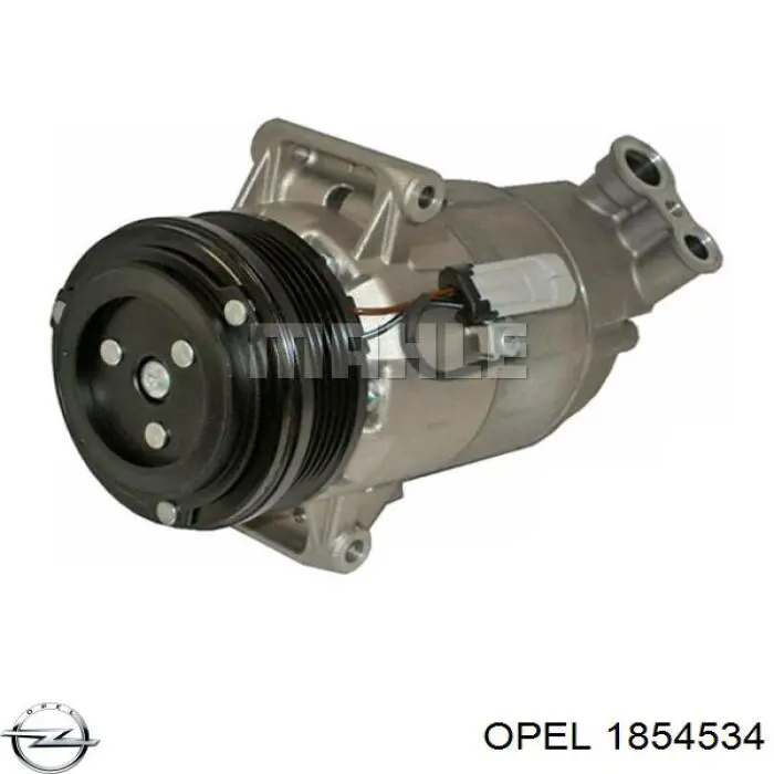 1854534 Opel compresor de aire acondicionado
