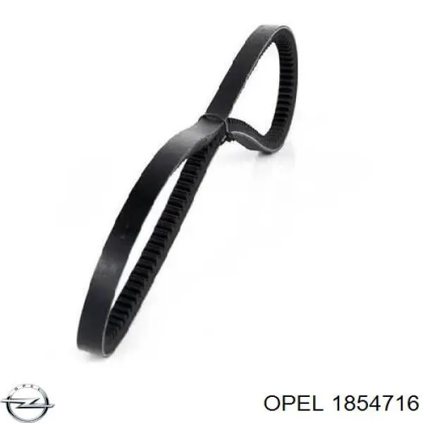 1854716 Opel correa trapezoidal