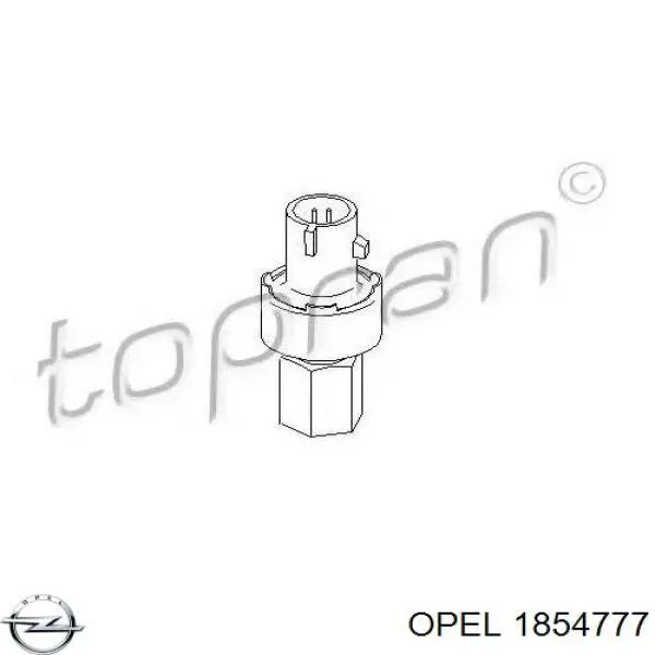 1854777 Opel presostato, aire acondicionado