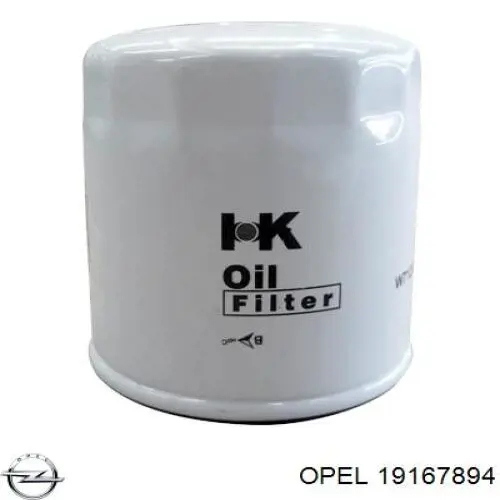 19167894 Opel filtro de aceite