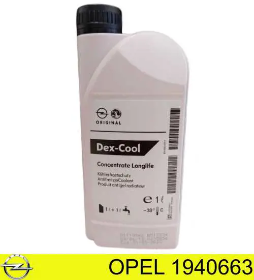 Liquido refrigerante 1940663 Opel