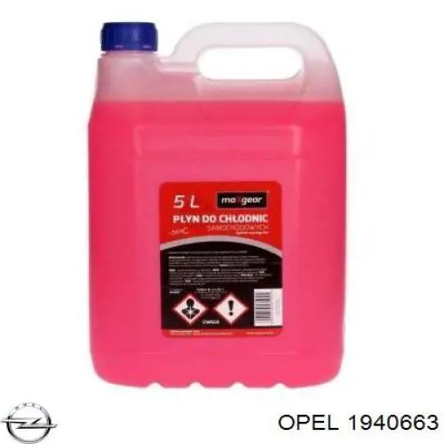Antifreeze (Coolant) Opel 1940663 precio, desde 7,20 EUR