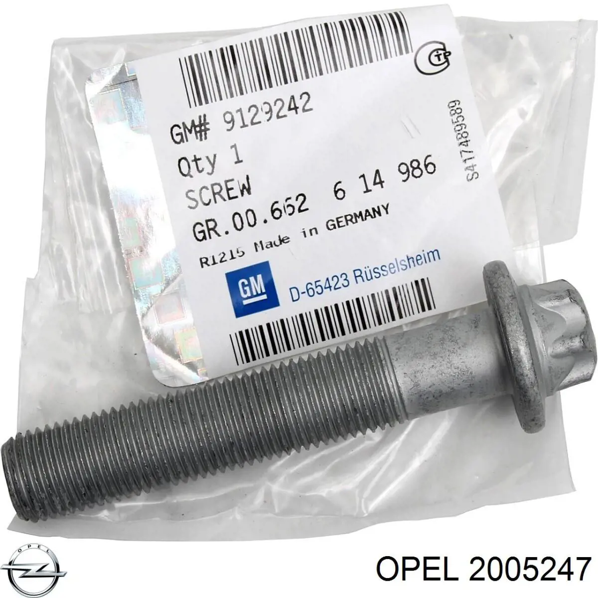 Comprar 2005247 Opel Tornillo de engranaje del árbol de levas