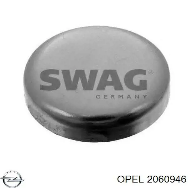2060946 Opel tapón de culata
