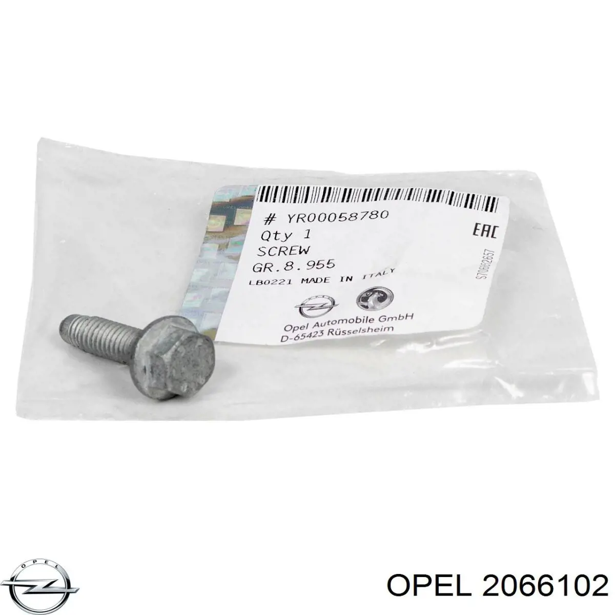Comprar 2066102 Opel Tuerca de fijación del tubo de escape