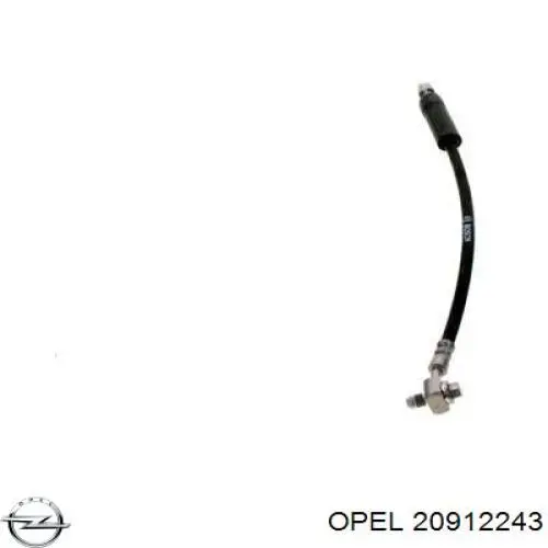 20912243 Opel latiguillo de freno trasero