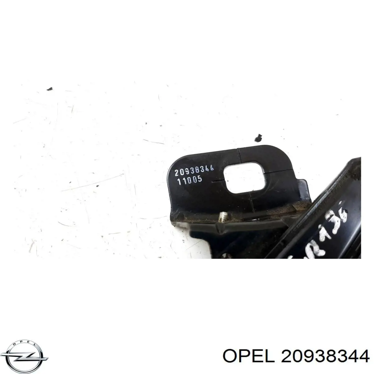 13313236 Opel cerradura del capó de motor
