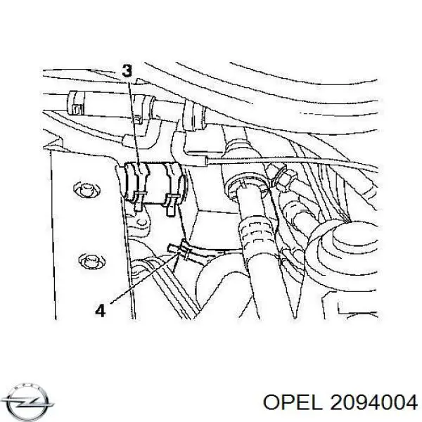 Abrazadera metálica universal Opel 2094004 precio, desde 3,14 EUR