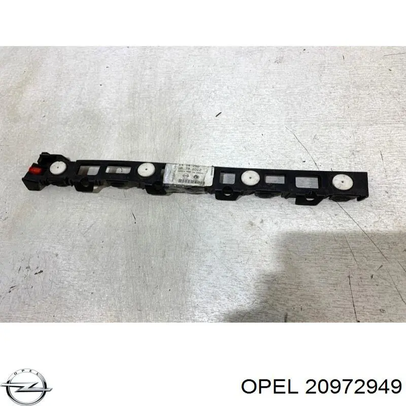 20972949 Opel soporte de parachoques trasero izquierdo