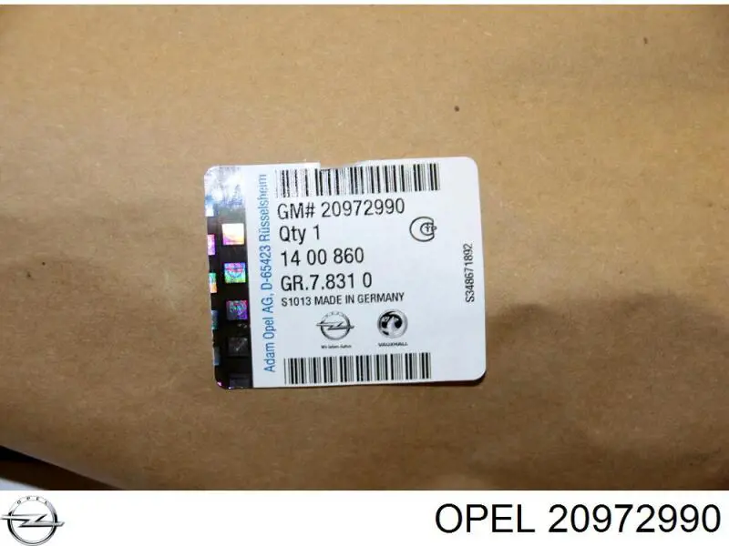 Paragolpes Opel 20972990 precio, desde 218,59 EUR