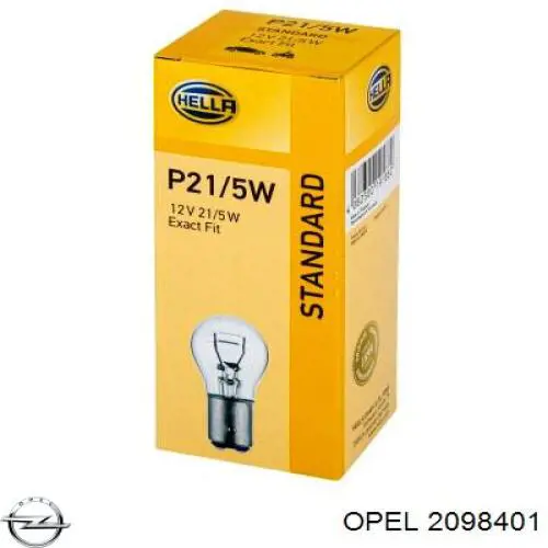 Bombilla de faro Opel 2098401 precio, desde 1,33 EUR