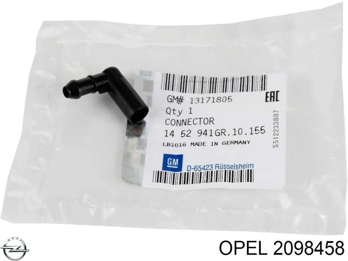 Comprar 2098458 Opel Lámpara halógena