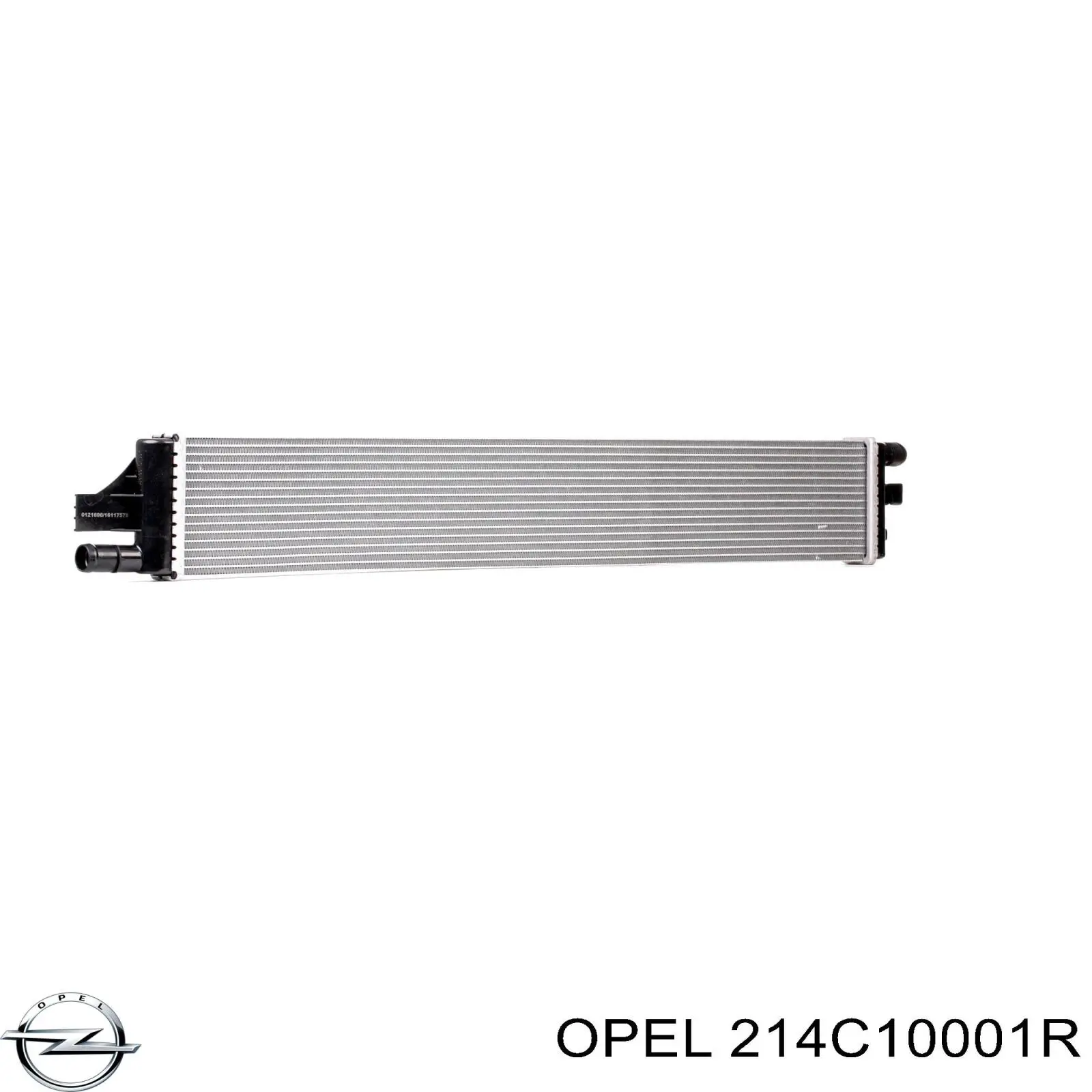 93168915 Opel Radiador adicional de refrigeración del motor