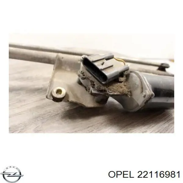 Comprar 22116981 Opel Motor limpiaparabrisas