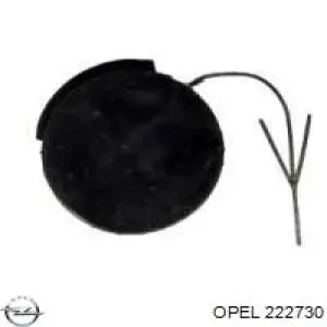 222730 Opel cobertura de parachoques, enganche de remolque, delantera