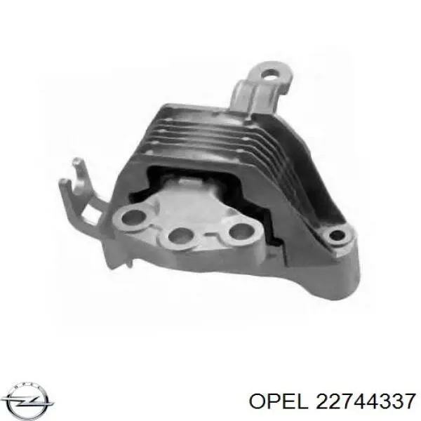 22744337 Opel soporte de motor derecho