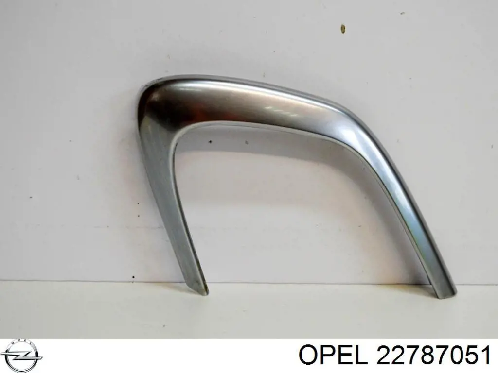 Comprar 22787051 Opel Moldura de parachoques delantera izquierda