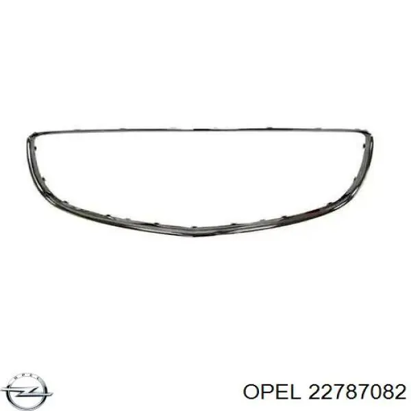Moldura de la rejilla del radiador 22787082 General Motors