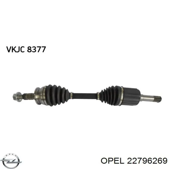 Comprar 22796269 Opel Semieje delantero derecho
