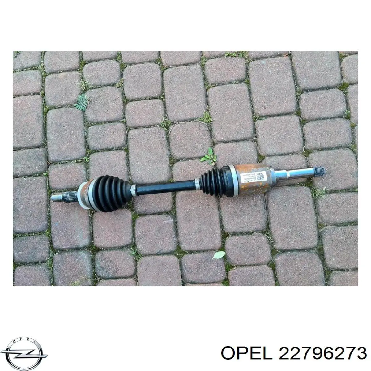 22796273 Opel árbol de transmisión delantero izquierdo