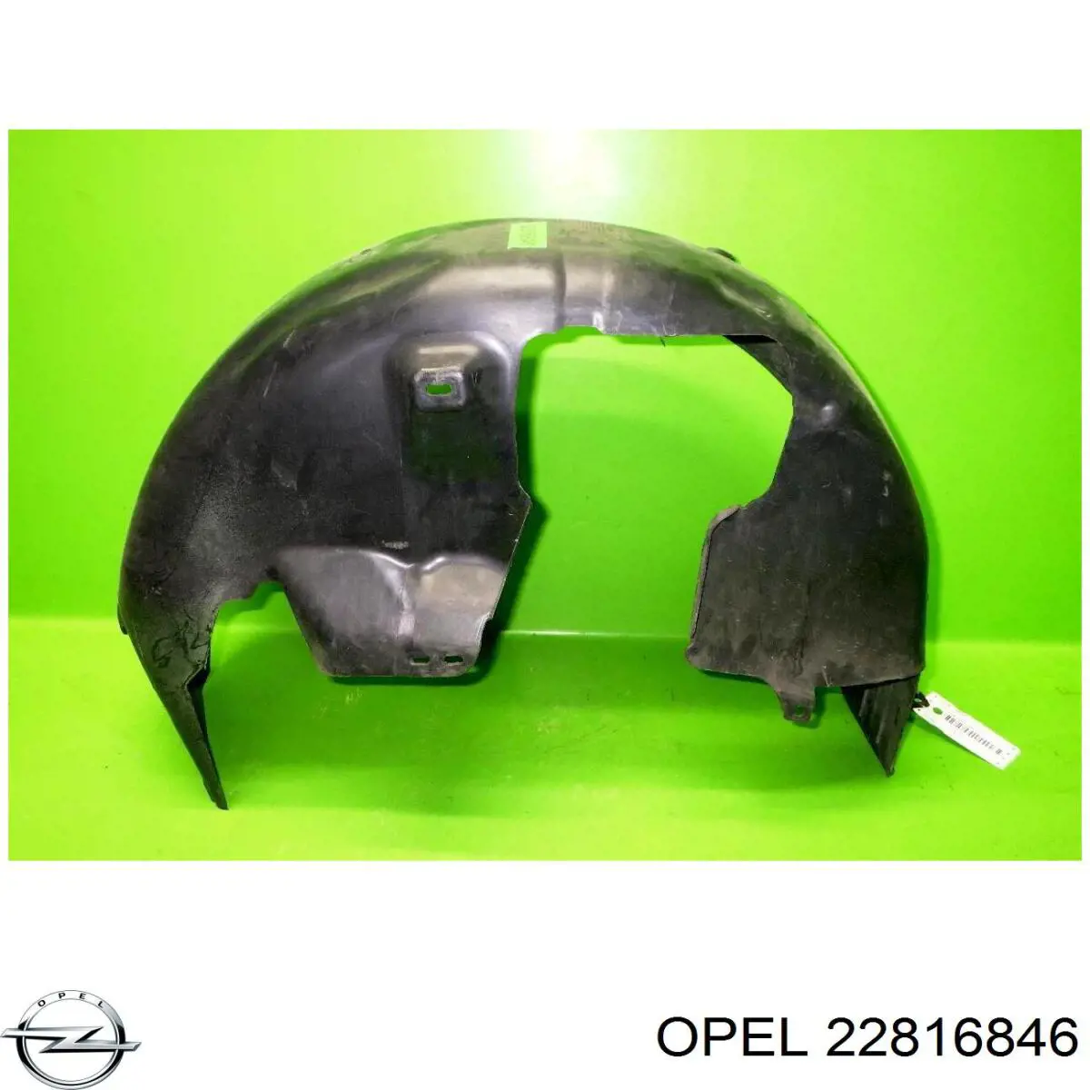 Guardabarros interior, aleta trasera, izquierdo para Opel Insignia (G09)