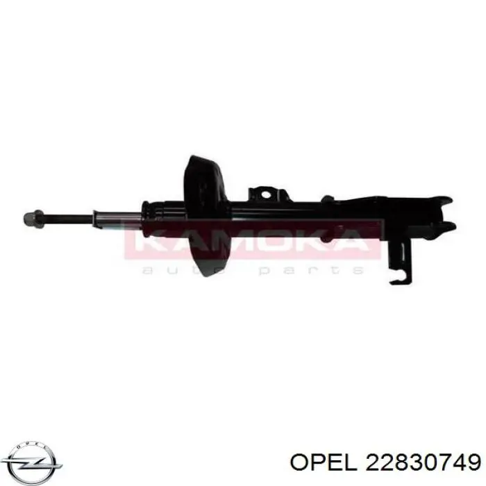 22830749 Opel amortiguador delantero izquierdo