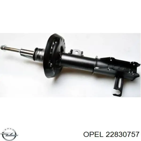 344793 Opel amortiguador delantero izquierdo