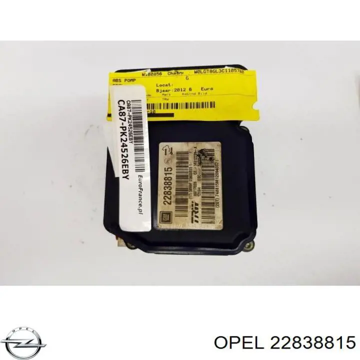 Módulo ABS 22757652 General Motors