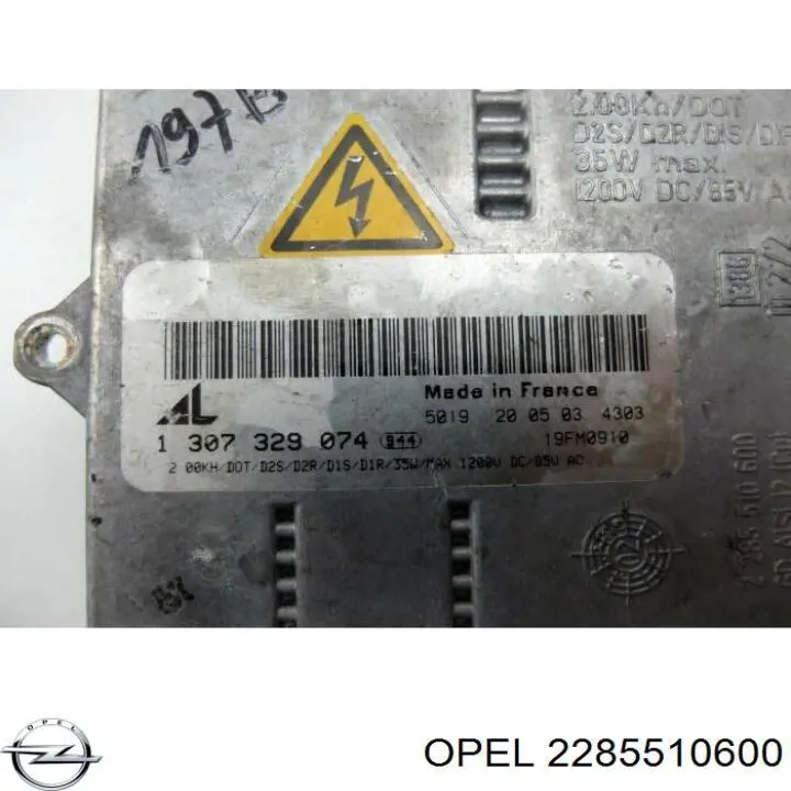 2285510600 Opel