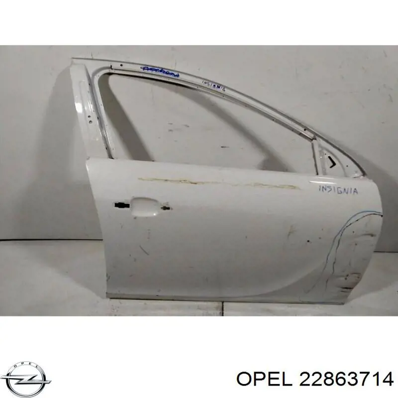 Puerta delantera derecha Opel 124328 precio, desde 181,50 EUR