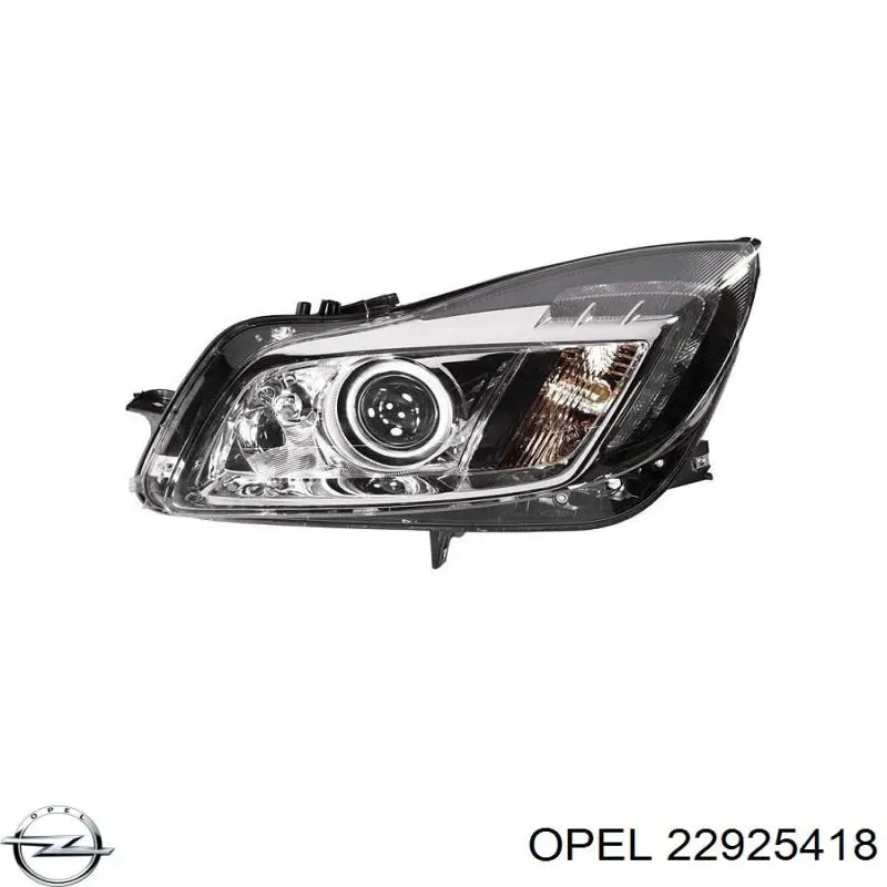 Faro izquierdo 13278001 Opel