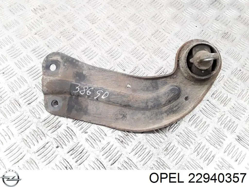 22940357 Opel brazo suspension trasero superior izquierdo
